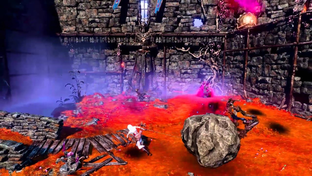 playstation 3 Trine 3: The Artifacts of Power | Gameplay trailer | PS4