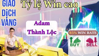 CHIẾN LƯỢC GIAO DỊCH VÀNG ĐƠN GIẢN & HIỆU QUẢ NHẤT TỶ LỆ WIN CAO NGÀY 4/12/2023 | ADAM THÀNH LỘC