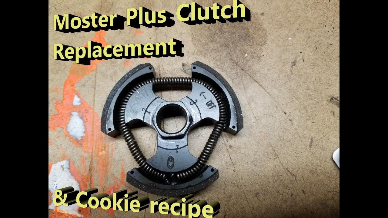 Replacing the Clutch on Moster 185 Plus - and a cookie recipe