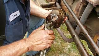 How to service a 35 Ferguson tractor