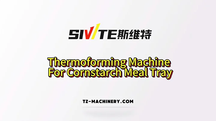 SWT Cornstarch PP food container and lid thermoforming machine for India Client.