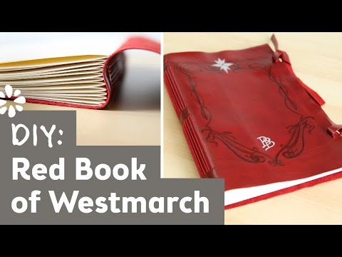 The Hobbit DIY Red Book of Westmarch | Sea Lemon