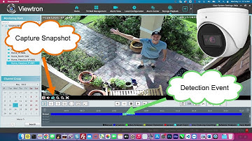 Capture Security Camera Snapshots Remotely via CMS Software for Mac and Windows