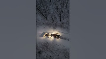 Motor Graders Dashing Through The Snow | John Deere Construction