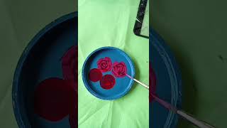 Diy Rose design bottle cap