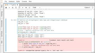 014 Tutorial 13 Python Data Type Conversion
