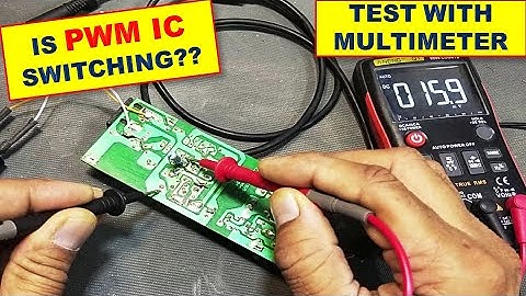 {522} How to Test SMPS IC Switching/ SMPS Switch Mode Power Supply IC Switching Test with Multimeter