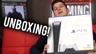 Unboxing The Ridiculously Huge Playstation 5