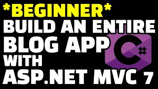 Build an ENTIRE BLOG Application with ASP.NET MVC 7 in 72 min. | BEGINNER screenshot 3