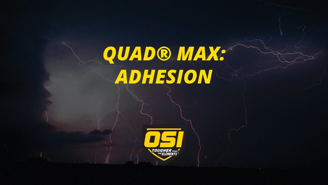 OSI QUAD® MAX: Adhesion - YouTube