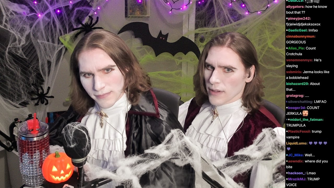 Jerkula Count Jerkula’s Sega CD Halloween Chaos | Jerma Funny Compilation (Long ...