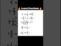 99% Students Fear Fractions 😳 Learn This Trick!