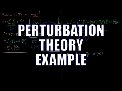 Quantum Chemistry 8.8 - Perturbation Theory Example