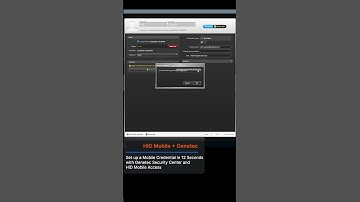 HID Mobile Access with @genetec Security Center #applewallet #mobilesecurity #accesscontrol
