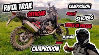 Ruta en MOTO Trail OFFROAD Camprodon  Setcases  Ribes