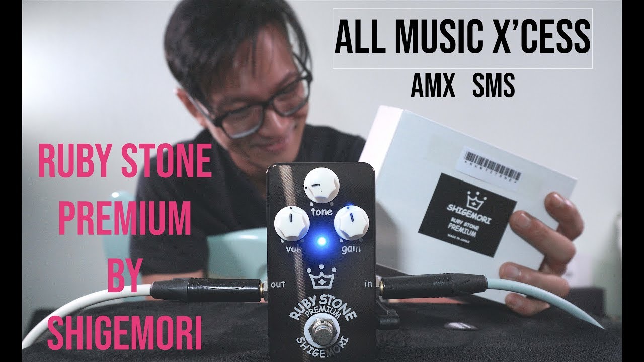 Ruby Stone Premium Overdrive By Shigemori | Teaser | Guitar Pedal |