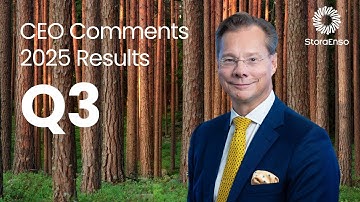 CEO comments third quarter 2025 report 2025