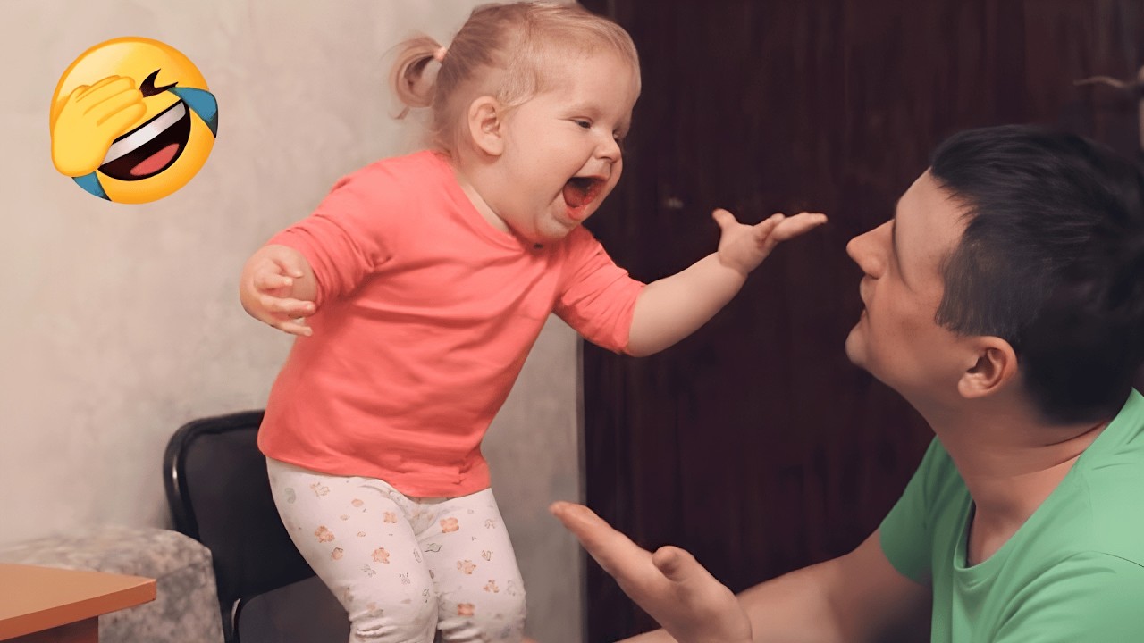 Die Lustigsten Baby-Reaktionen & Kichern 🤣 Unmögliche Versuch-Nicht-Zu-Lachen-Challenge!