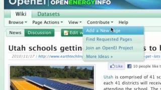 What Can OpenEI Do For You?