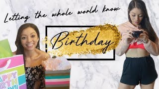 Letting The Whole World Know!! | 29th Birthday | BIG Reaction!!