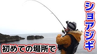 原点回帰！行ったことのない場所でショアジギング！