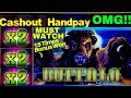 $10,000+ 💰 HAND PAY JACKPOT  BUFFALO GOLD MASSIVE WIN ...