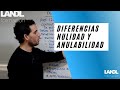 NULIDAD y ANULABILIDAD de actos administrativos - OPOSICIONES LANDL FORMACIÓN