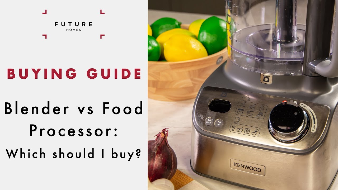 Should You Buy a Blender or a Food Processor?