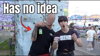 Climbers SCAM the Carnival Scams