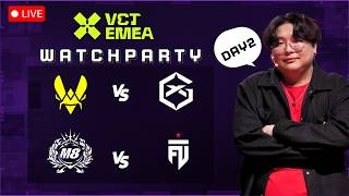 [🔴LIVE] - VIT vs GX, M8 vs FUT | VCT EMEA 2026 Stage 1 — Group Stage | WATCHPARTY VALORANT
