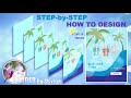 HOW TO DESIGN A POSTER - SUMMER VACATION WEEKEND