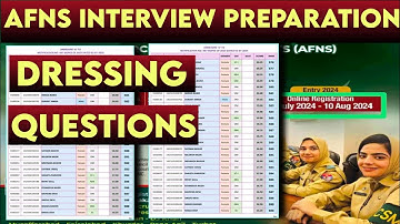 AFNS Final Interview Preparation 2025 | AFNS Interview Tips & Most Asked Questions | AFNS interview