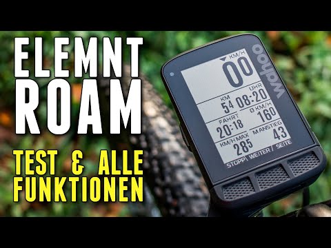 Wahoo ELEMNT ROAM Test & alle Einstellungen: Navigation, komoot, Datenfelder Radcomputer-Erfahrungen