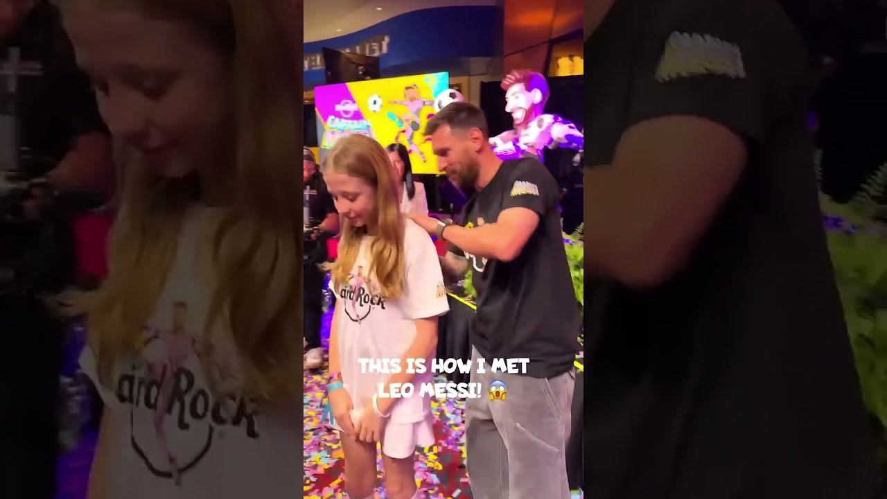 How Nastya Met Leo Messi