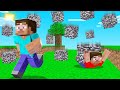 Minecraft BUT It's RAINING BEDROCK! (impossible)