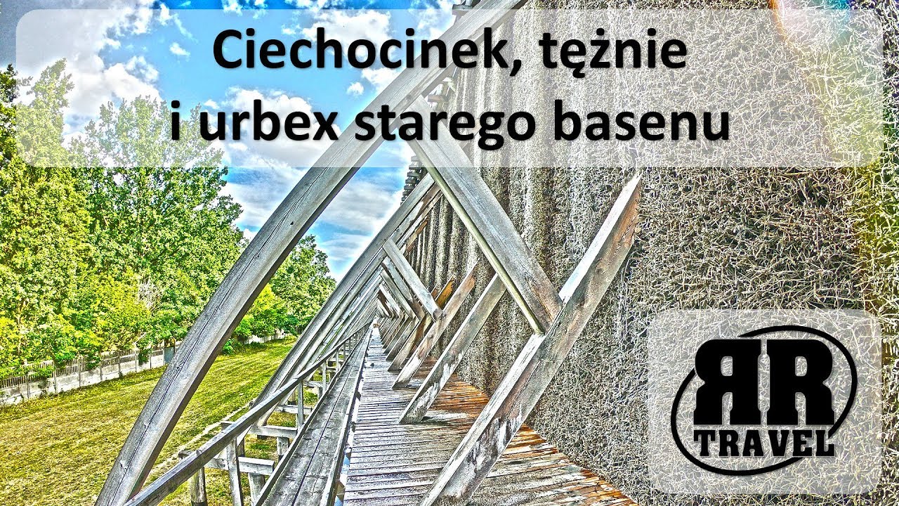 Ciechocinek, tężnie i urbex starego basenu