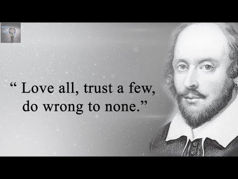 TOP 20 William Shakespeare quotes