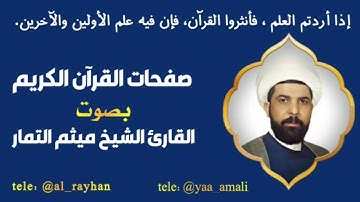 صفحة 29 من القرآن الكريم الجزء الثاني بصوت القارئ (الشيخ ميثم ) 🌸