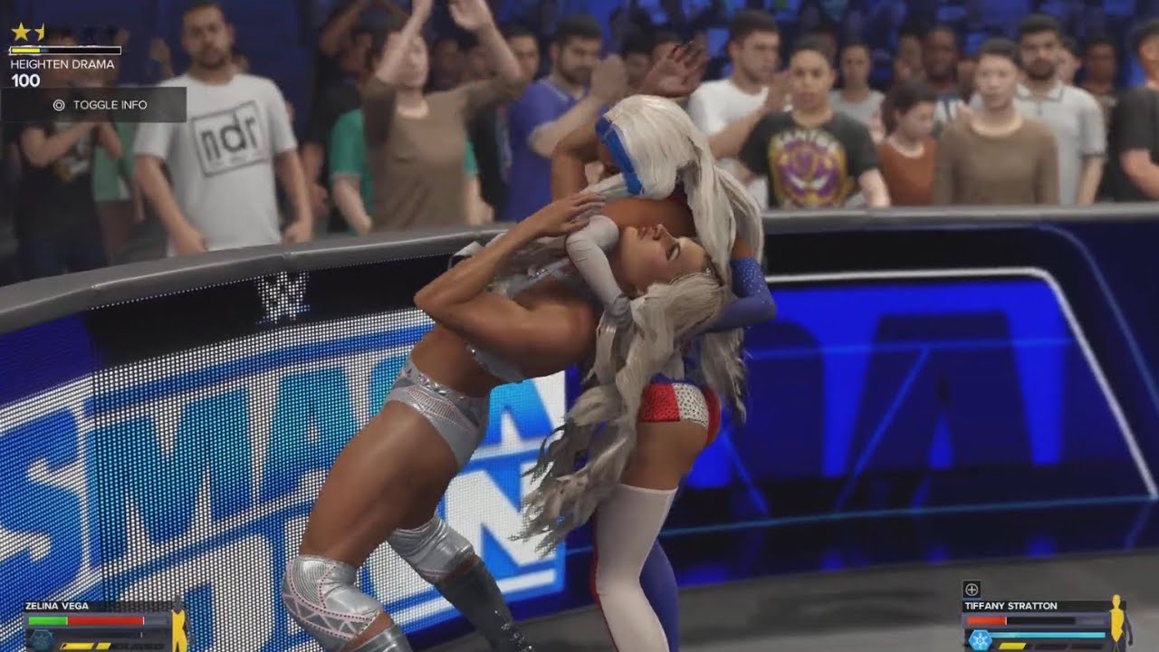 WWE 2K24 NXT Zelina Vega vs. Tiffany Stratton