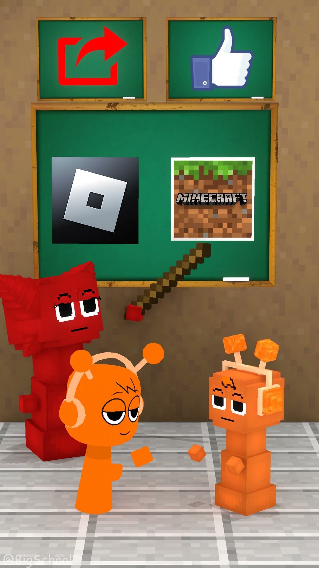 Do you choose Roblox or Minecraft?! ?