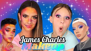 We Tried Creating A James Charles Makeup Look!