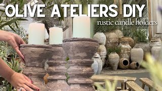 Olive Ateliers inspired DIY rustic candle holders using terracotta pots, plaster, paint and TEA! by phoebe does everything 49,907 views 11 months ago 18 minutes