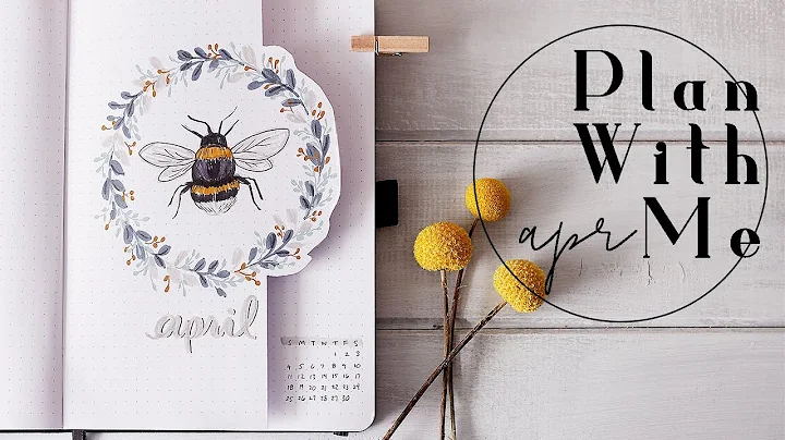 Plan With Me | APRIL 2021 Bullet Journal