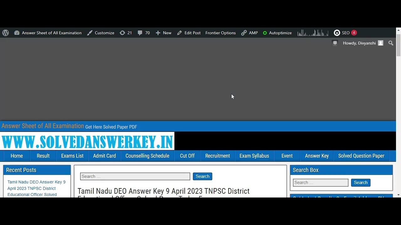 Tamil Nadu DEO Answer Key 9 April 2023 Download site Link Below in Description YouTube