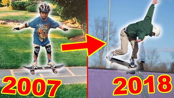 10+ YEARS OF SKATEBOARDING PROGRESSION.