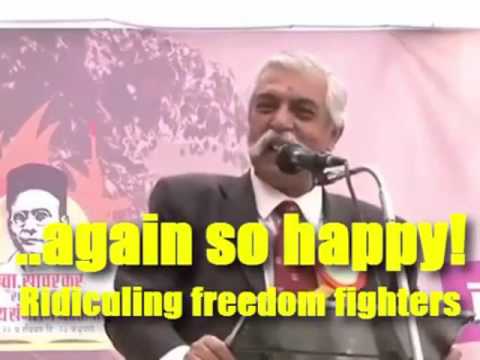 Major General GD Bakshi mocking Mahatama Gandhi, freedom fighters, Goes Viral