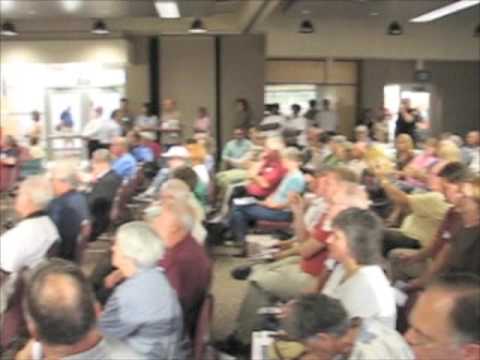 US Rep. John Dingell's "Townhall" Meeting in Romul...