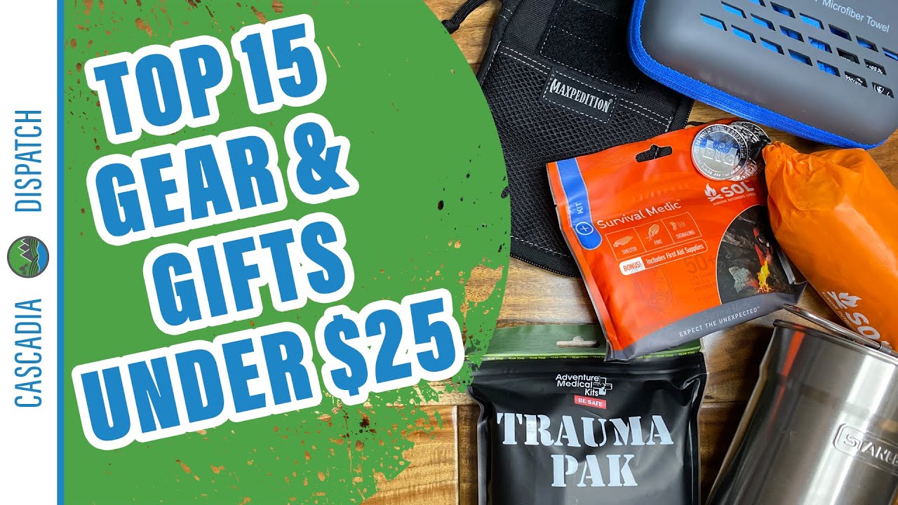 Top 15 Gear Items And Gift Ideas Under $25 - Gift Guide 2020 Part 1 -  Prepping For Non-Preppers - Youtube