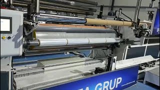 High Speed Stretch Film Machine, Hand stretch film, 50 kg big roll stretch film machine