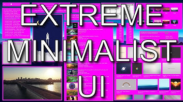 EXTREME MINIMALIST UI (Thank You Autohotkey!)